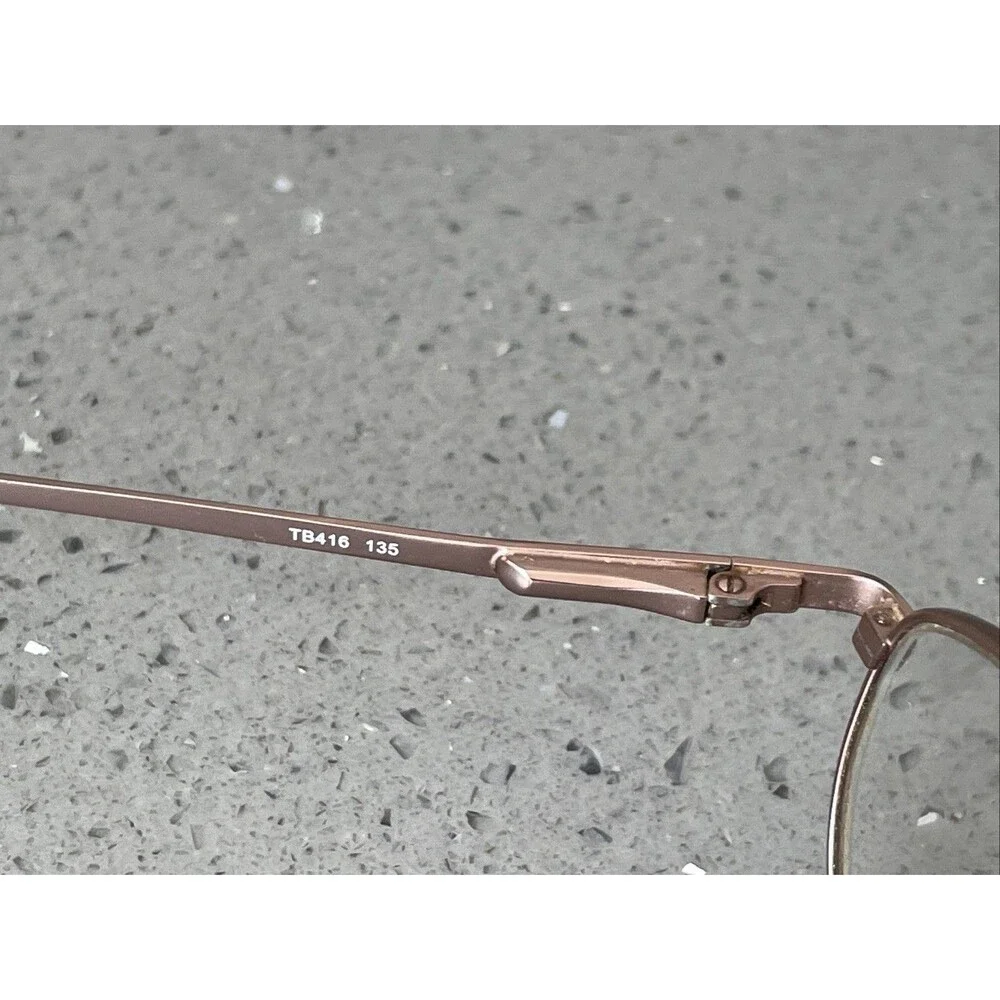 Thornton & Banks TB 416 MAUVE 53-17-135 Metal Full Rim Eyeglasses Frames ONLY